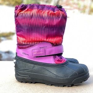 Columbia Snow Winter Boots Big Girl 5 Waterproof